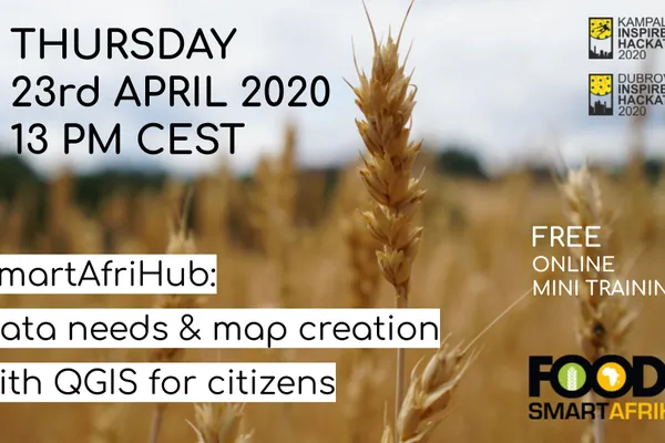 FREE Online Training on SmartAfriHub: Data needs & map creation with QGIS for citizens