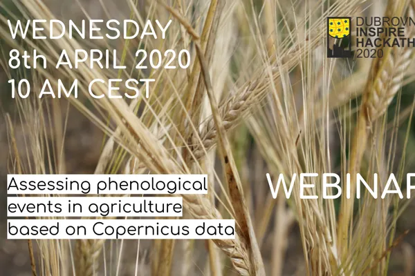 Upcoming Webinar: Assessing phenological events in agriculture based on Copernicus data