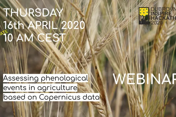 Upcoming Webinar: Assessing phenological events in agriculture based on Copernicus data 