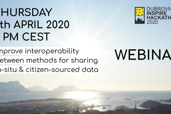 Thursday's Webinar on Improving interoperability between methods for sharing in-situ and citizen-sourced data