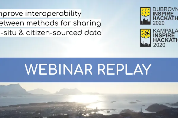Webinar Recording: Improving interoperability between methods for sharing in-situ & citizen-sourced data