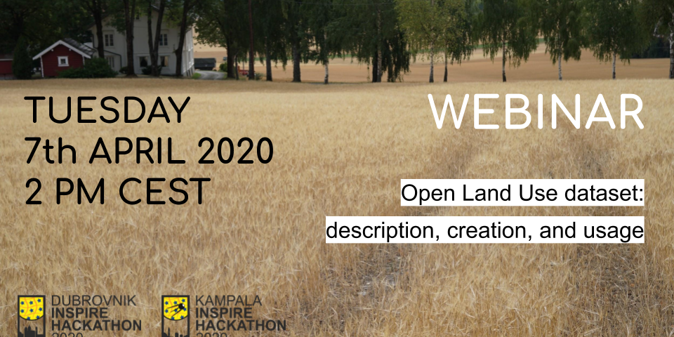 Upcoming webinar: Open Land Use dataset - description, creation and usage