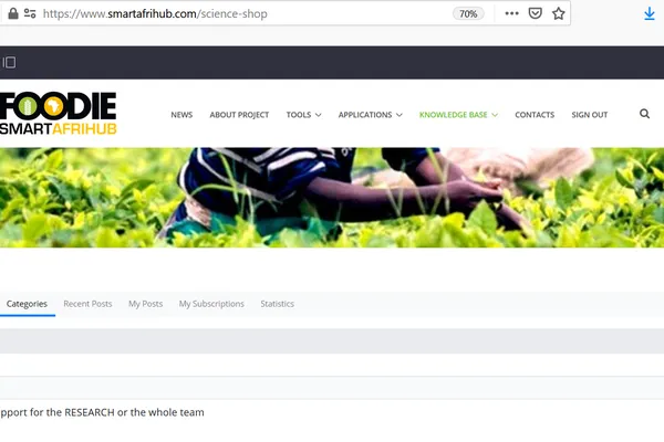 What is SmartAfriHub Science Shop