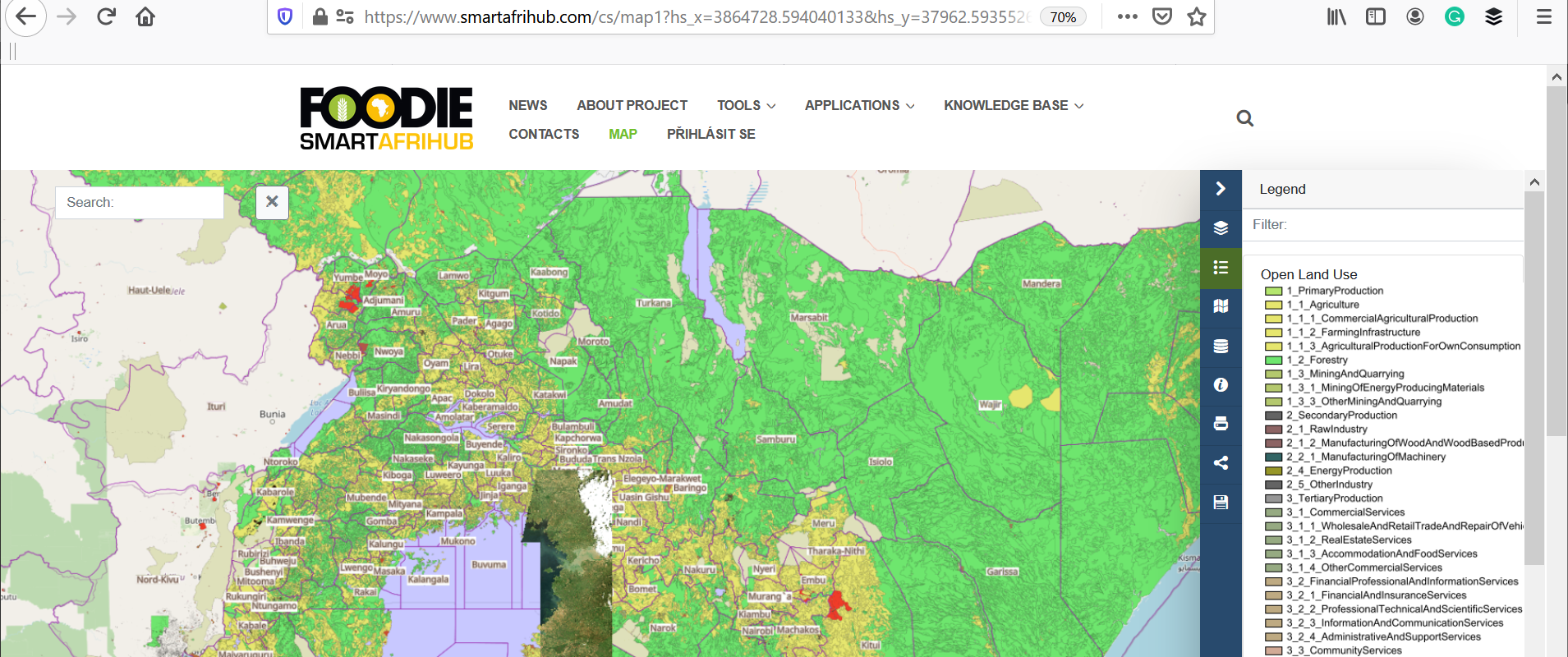 Maps on SmartAfriHub - Tools for a new way of Citizens Science