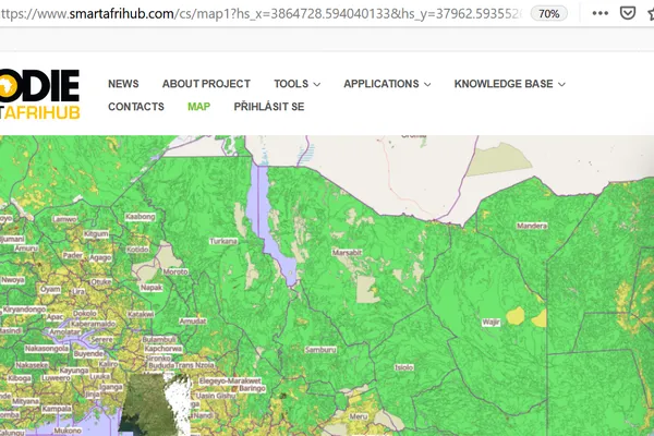 Maps on SmartAfriHub - Tools for a new way of Citizens Science