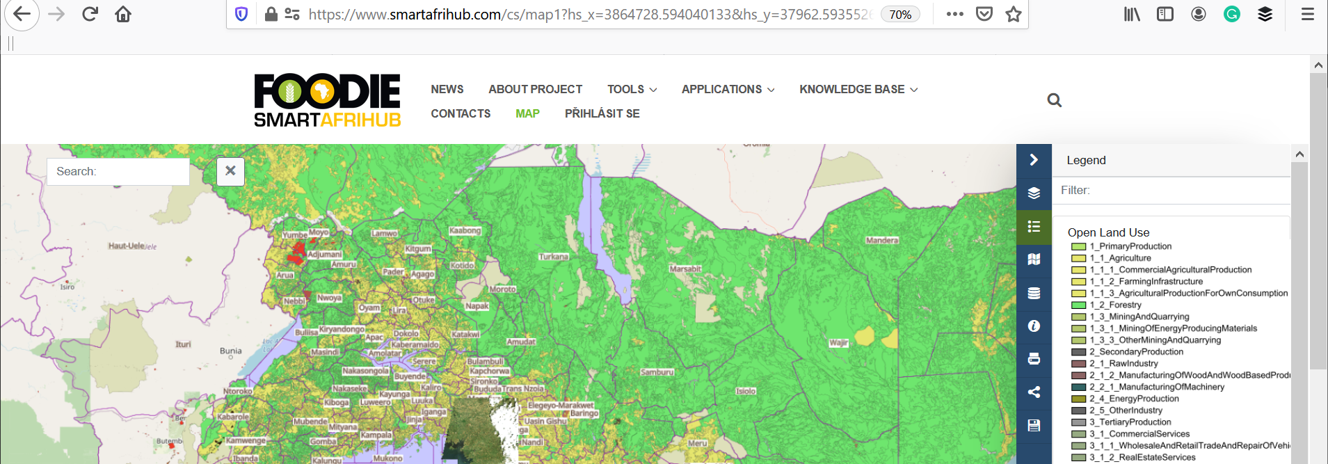 Maps on SmartAfriHub - Tools for a new way of Citizens Science