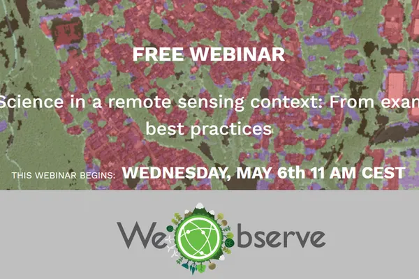 WeObserve invites you to the webinar regarding Citizen Science in a Remote Sensing Context